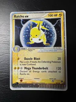 Pokemon Raichu EX Holo Ultra Rare Card 98/100 2003 Sandstorm Mint Condition - Image 1