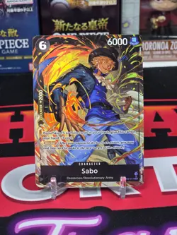 Sabo PRB02-014 (Alternate Art) Premium Booster The Best Vol 2 One Piece Card - Image 1
