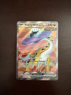 Raging Bolt Ex - 196/162 - Temporal Forces - Pokemon Card - Image 1