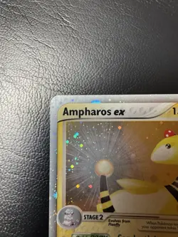 Pokemon Ampharos EX Card 89/97 Dragon Set Holo Rare Mint Never Played - Image 4
