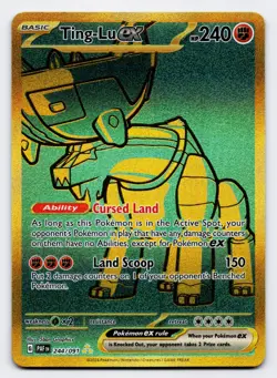 Ting-Lu ex [244/091] SV: Paldean Fates Hyper Rare [Pokemon Card English] - Image 1