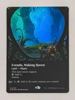 x1 Evendo, Waking Haven FOIL EOE Edge of Eternities MTG 279 M/NM 1x - Image 1