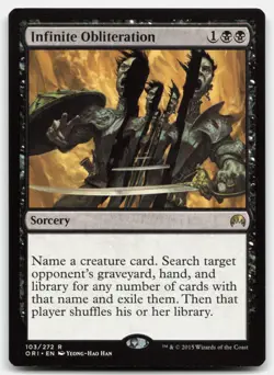 MTG Infinite Obliteration R Magic Origins 103 LP - Image 1