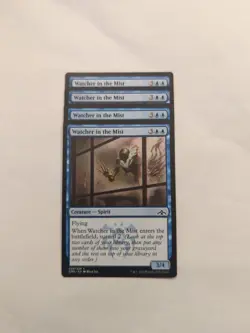 (4) Watcher in the Mist *PLAYSET* Guilds of Ravnica Regular NM MTG - Image 1