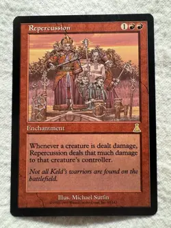 MTG - Repercussion - Urza's Destiny - NM - Free Shipping! - Image 1