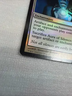 Aura of Silence -Foil Light Play MTG 10th Edition - Image 2