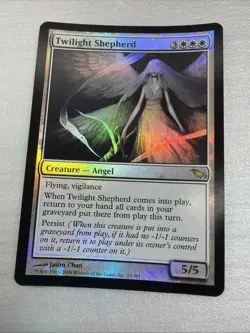 Twilight Shepherd FOIL Shadowmoor PLD White Rare MTG CARD (ID# 491141) ABUGames - Image 1