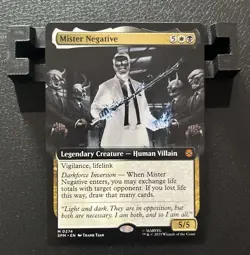 Mister Negative #0274 Extended Art Mythic Regular Marvel's Spider-Man Magic MTG1 - Image 1