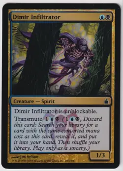 MTG Foil 1X Dimir Infiltrator X1 Ravnica: City of Guilds Magic - NM/MT - Image 1