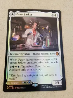 Peter Parker - #10 Foil - Marvel's Spider-Man - Mtg - Image 1