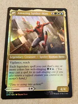 Peter Parker - #10 Foil - Marvel's Spider-Man - Mtg - Image 2