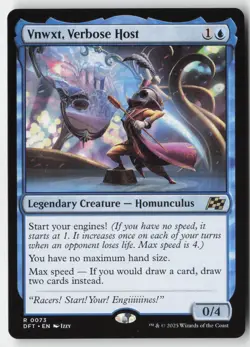 MTG - Vnwxt, Verbose Host R Aetherdrift 73 LP-NM - Image 1
