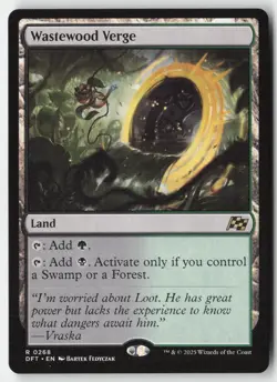 MTG - Wastewood Verge R Aetherdrift 268 LP-NM - Image 1