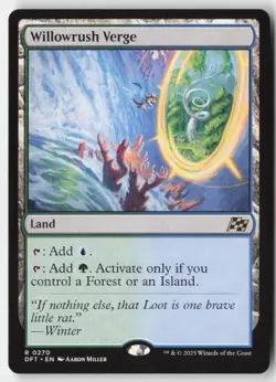 MTG - Willowrush Verge R Aetherdrift 270 LP-NM - Image 1