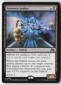 MTG - Demonic Junker R Aetherdrift 83 LP-NM - Image 1