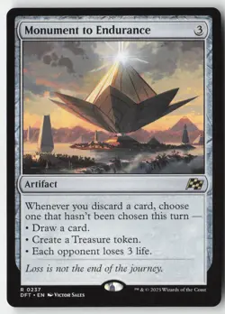 MTG - Monument to Endurance R Aetherdrift 237 LP-NM - Image 1
