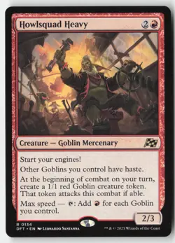 MTG - Howlsquad Heavy R Aetherdrift 134 LP-NM - Image 1