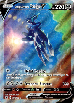 Origin Forme Dialga V 177/189 Pokemon Astral Radiance Ultra Rare NM - Image 1