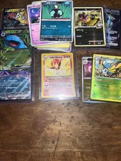Pokemon Bundle Of 100 Cards Mega,EX,Full Art And Vintage NM/M - Image 1
