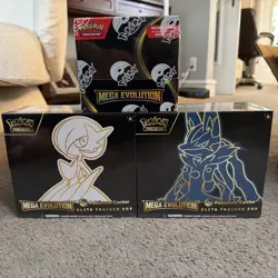 Pokemon Center Mega Evolutions Gardevoir + Lucario ETB + Enhanced Booster Box - Image 2