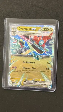 Pokemon DRAGAPULT EX 130/167 - Twilight Masquerade - ULTRA RARE HOLO - NM - Image 1