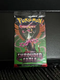 Pokemon Shrouded Fable Booster Pack - 10 Cards / Pack - Random Art - SEALED - Image 1