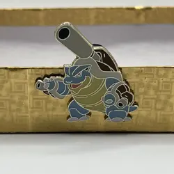 Pokemon Mega Blastoise Enamel Metal Pin - Image 1