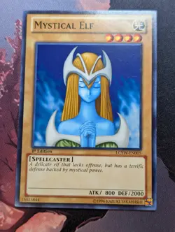 Mystical Elf - LCYW-EN005 - Common 1st Edition Yugioh - Image 1