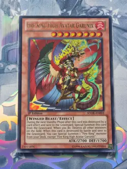 SDOK-EN001 Fire King High Avatar Garunix Ultra Rare 1st Edition NM YuGiOh TCG - Image 1