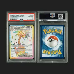 PSA 10 Alolan Exeggutor ex 225/191 Ultra Rare Surging Sparks SSP Pokemon Card - Image 1