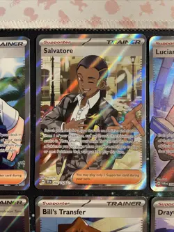 Pokemon Scarlet and Violet Ultra Rare Full Art Trainer Pokemon Card Lot of 6 NM - Image 3