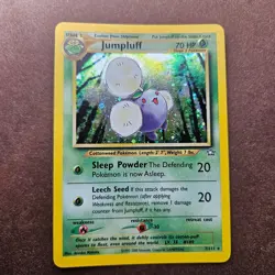 Jumpluff 7/111 Pokemon Neo Genesis Holo Rare Card - MP - Image 1