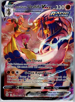 Rapid Strike Urshifu VMAX TG21/TG30 Brilliant Stars - Pokemon Card - NM - Image 1