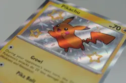 Shiny Pikachu 131/091 Paldean Fates: Pokemon Secret Rare Card Scarlet Violet NM - Image 3