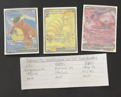 Pokemon TCG Scarlet and Violet-151 Ex 3 Card Bundle - Image 3
