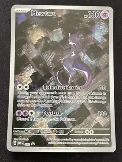 Pokemon TCG Mewtwo #52 Promo Card Scarlet & Violet 151 Mint Condition - Image 1