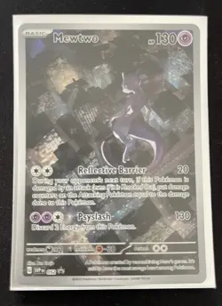 Pokemon TCG Mewtwo #52 Promo Card Scarlet & Violet 151 Mint Condition - Image 3