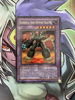 EEN-EN033 Elemental Hero Rampart Blaster Ultra Rare 1st Edition NM Yugioh Card - Image 1