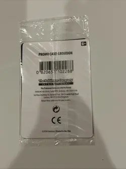 Groudon - (Cosmos Holo) (Gamestop Promo) 081/168 SEALED PROMO Pokemon Card - Image 2