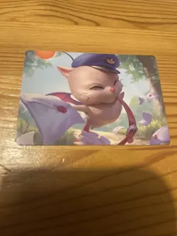 MTG Final Fantasy Art Card: Delivery Moogle 1/53 - Image 1