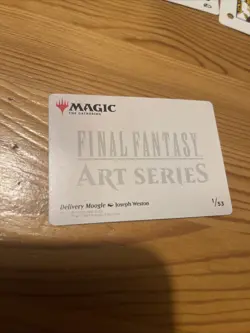 MTG Final Fantasy Art Card: Delivery Moogle 1/53 - Image 2