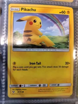 Pokemon: Shining Legends: Pikachu EXCLUSIVE Promo Card 28/73🔸NM/B. Kogemaru H.⚡ - Image 1