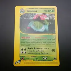 VENUSAUR 68/165 - RARE NON-HOLO - Expedition - EREADER WOTC POKEMON CARD - NM/M - Image 1