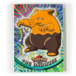Topps - Pokemon - Drowzee - Non Holo - #96 - Series 2 Card - Image 1