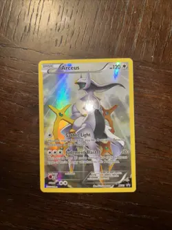 Pokemon TCG Arceus Holo Rare Card XY83 - Image 1