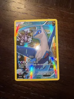 2015 Pokemon Latios XY79 Full Art Holo XY Set Promo Black Star Promos Card MINT - Image 1