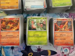 Pokemon 1000+ Mega Evolutions Bulk Cards (No holo, No Reverse Holo) - Image 2