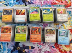 Pokemon 1000+ Mega Evolutions Bulk Cards (No holo, No Reverse Holo) - Image 3