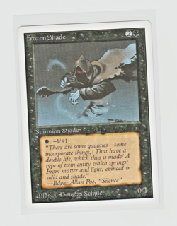 Magic the Gathering ~ MTG ~ 1x Frozen Shade ~ UNLIMITED ~ LP - Image 1