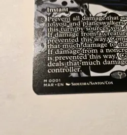 Comeuppance (Borderless) 0001 MTG Spiderman Mythic Regular M/NM - Image 2